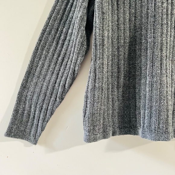 Quick Reflex Grey Medium V Neck Sweater Cotton Acrylic - Picture 6 of 11